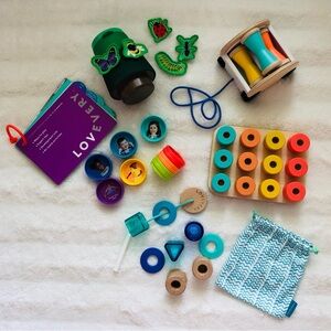 LOVEVERY Toys from The Adventurer Play Kit - 16, 17, 18 Months, EUC